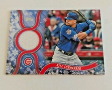 2018 Topps Walmart Holiday #R-KS Kyle Schwarber Chicago Cubs