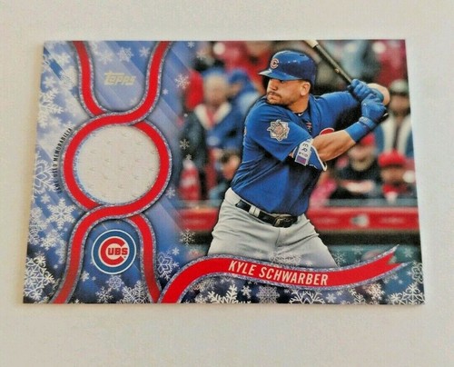 2018 Topps Walmart Holiday #R-KS Kyle Schwarber Chicago Cubs - Picture 1 of 2