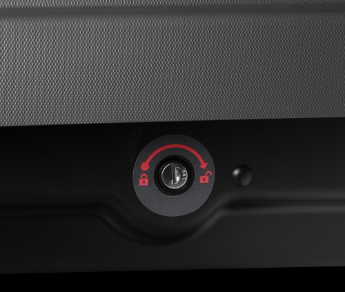 Modula Case System Evo 470 Dachbox grau-anthrazit matt 185x90cm 470l - MOCS0185 - Bild 11 von 11