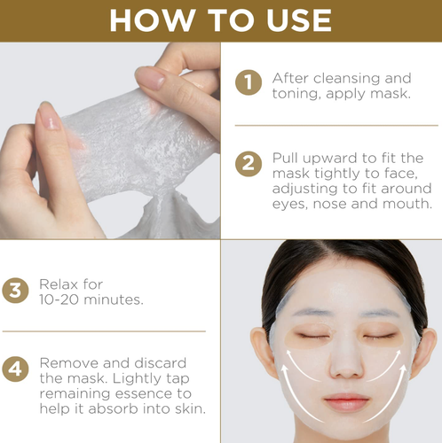 Mascarilla facial esencial para placenta MEDIHEAL 10 hojas para el cuidado de la piel coreana antienvejecimiento - Imagen 5 de 6
