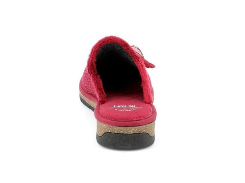 GRUNLAND CIABATTE IN VELLUTO CON APPLICAZIONE DONNA INVERNO CI1687 B DOLA BORDO - 第 5/5 張圖片