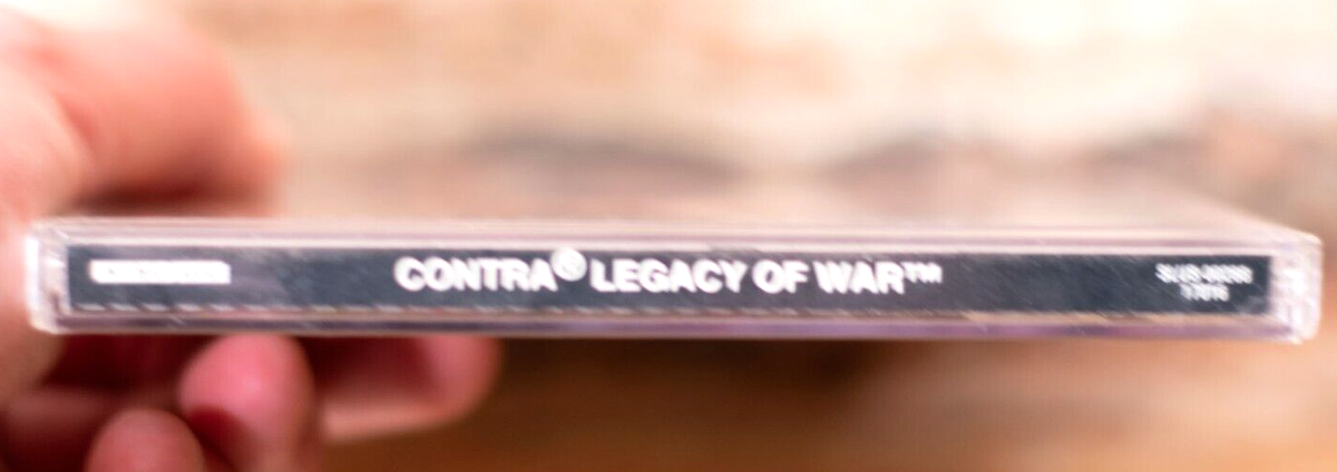 PS1 PLAYSTATION 1 PAL contra legacy of war EUR 99,90 - FR