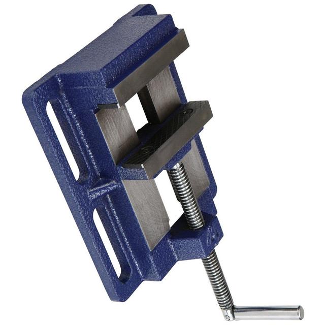 Rugged Cast Iron Drill Press Vise 