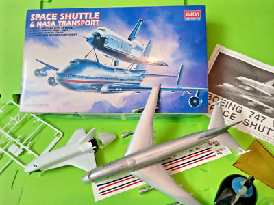 VINTAGE: Academy 1640 Boeing 747 + NASA Space Shuttle - 1:288 - Fertiggebaut RAR