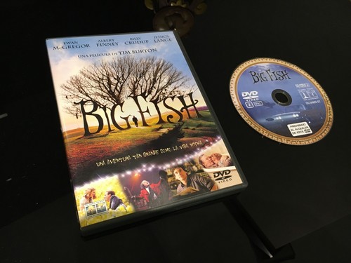 Big Fish Dvd Ewan Mcgregor Albert Finney Billy Crudup Jessica Lange Tim Burton