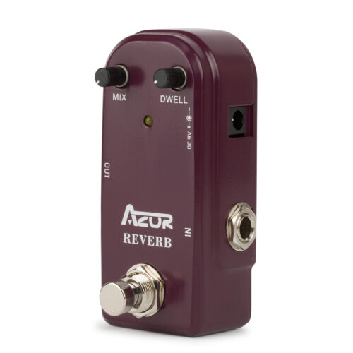 Reverb Guitar Pedal Mini Guitar Effect Pedal Reflector Spring AP-311 AZOR Pedals - Picture 1 of 6