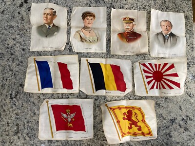 BDV Cigarette Silks - Assorted Portraits and Flags