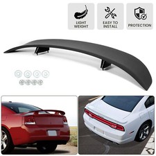For Dodge Charger 2006-10 Sedan Daytona Style Rear Trunk Spoiler Wing Abs Black
