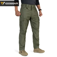 IDOGEAR BSR Airsoft Tactical Pants Black Military Pants Urban Cargo Pants Camo