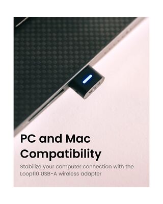 イヤホン Shokz Opencomm2 + Loop 110 USB-A SHOKZ Loop 110 USB-A Wireless Adapter for OpenComm2 UC