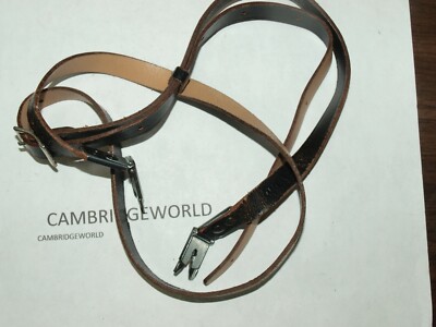 ROLLEIFLEX TWIN LENS REFLEX LEATHER CARRYING NECK STRAP GENUINE ROLLEI BRAND