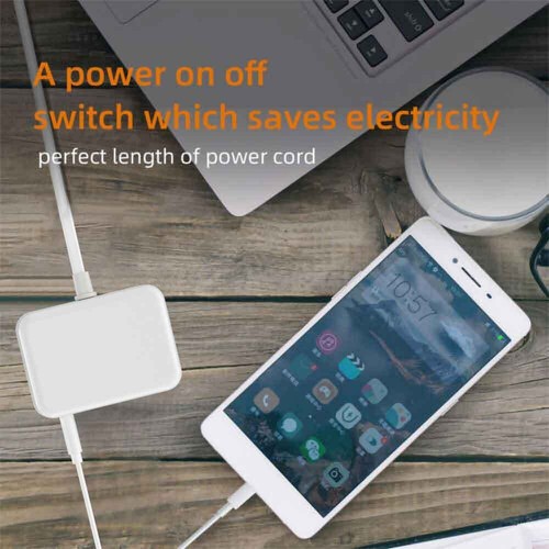 Fast USB-C Wall Charger 6-Port USB Hub Charging Station PD Power Adapter - Picture 6 of 10