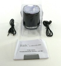 itek portable fabric bluetooth speaker