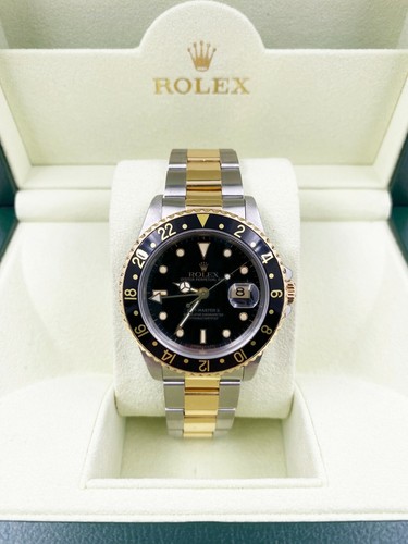 Rolex GMT Master II 16713 Black Dial 