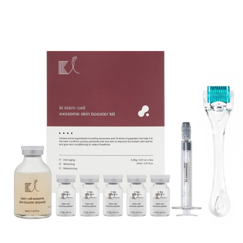 Ki stem-cell exosome skin Booster kit + MTS Roller Anti-aging