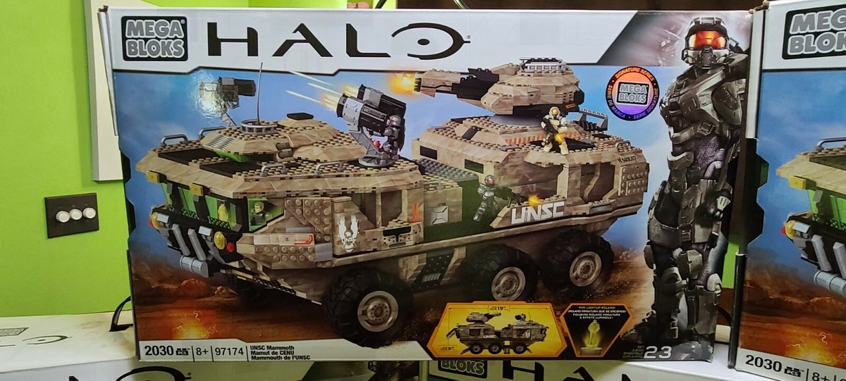 Mega Bloks Halo UNSC Mammoth (97174) for sale online