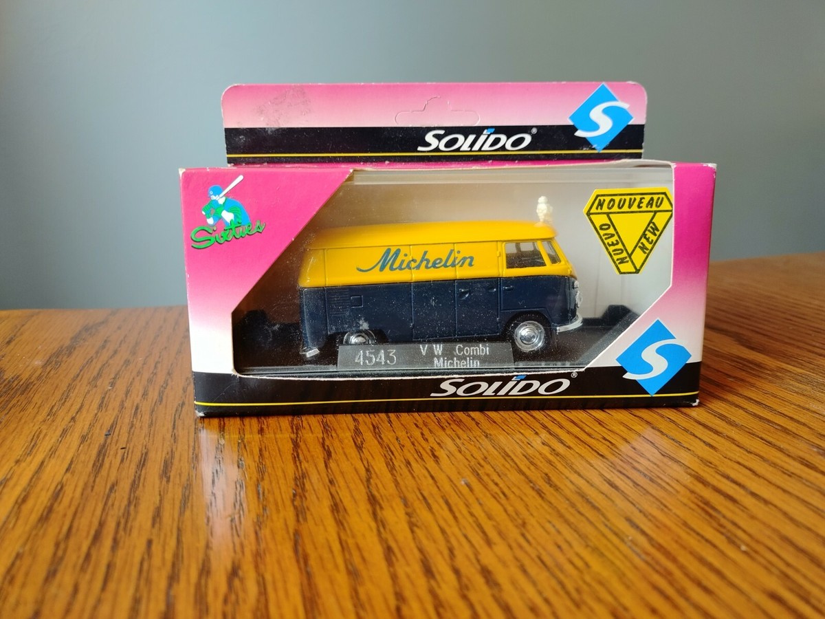 Volkswagen VW Combi Michelin – Solido 8418, échelle 1/18, édition Spéciale (occasion, Boîte Abîmée)