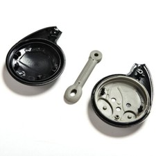 2 X Replacement 2 Button Remote Key Shell Case Fob For Cobra Alarm 7777 LK