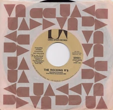 FAMILY  The Rocking R's / Burlesgue  rare promo 45 from 1972