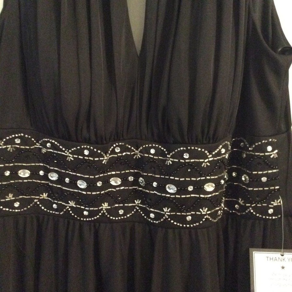 New NWT Cocktail dress Jessica Howard macys Plus size 14 black