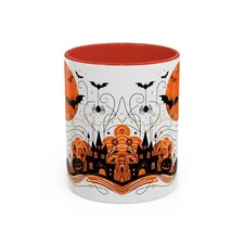Halloween Hauntscape: Accent Coffee Mug (11, 15oz)
