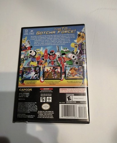 Gotcha Force (Nintendo GameCube, 2003) Complete CIB With Manual and Warning Rare - Picture 4 of 5
