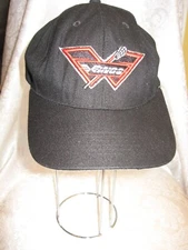 Bimm Ridder GINOS Adjustable Strapback Cap Hat BLACK ACRYLIC