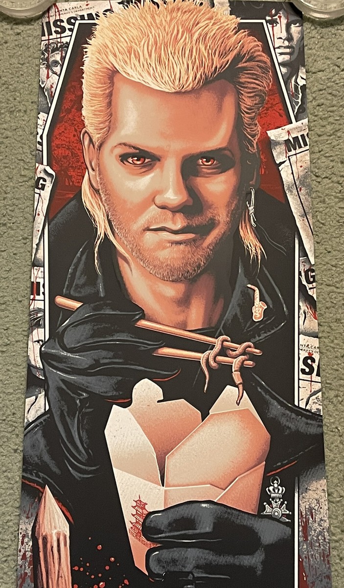 The Lost Boys David Horror Vampires Movie Art Print Poster Mondo