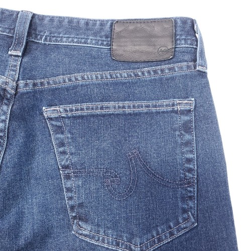 Adriano Goldschmied Everett Slim Straight Jeans Mens 33x32 Fabric of Japan 360 - Picture 7 of 12