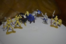 Medieval Knights Horses and Skeletons Lot of 6