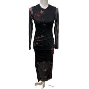 basix black label cocktail dresses ALL SAINTS SPITAFIELDS Misae Bubble Mini Dress in Black – Christine Garcia  Collective main image 0