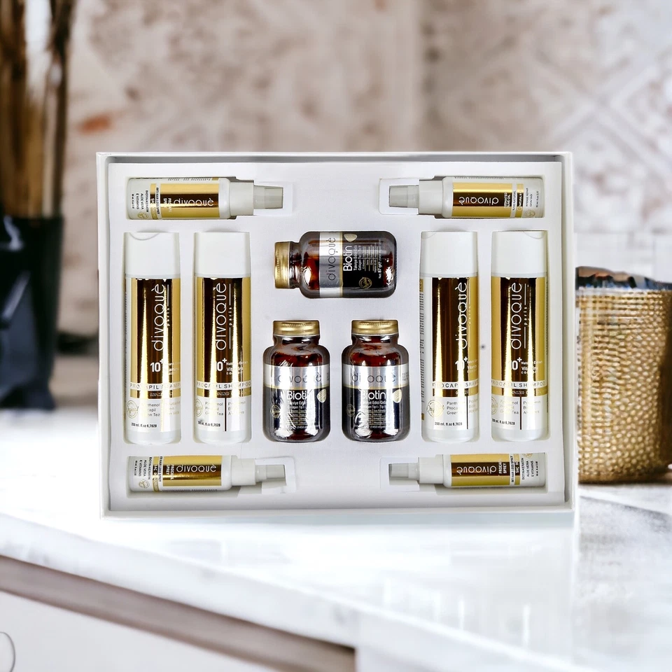 100% natürlich -Haarpflege-Set für 6 Monate von DIVOQUE für die tägliche Pflege - Bild 3 von 4