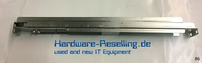 Rackmount Rail Kit 19'' 1HE Universal Gleitschienen Tiefenvariabel 49,5 - 80,5cm