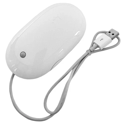 Apple | Mighty Mouse | A1152 | Scrollball Mouse | White | Wired | Good