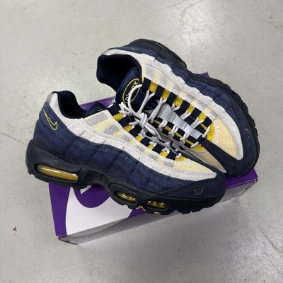 Nike SB Air Max 95 Eric Koston Speed Yellow Obsidian Navy HQ8495-400 Men s 9