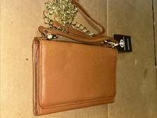 Nappa Purse - GIANI BERNINI Purse Nappa Classic genuine leather Cappuccino