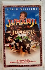 Jumanji (VHS, 1996, Closed Captioned Clam Shell Case)