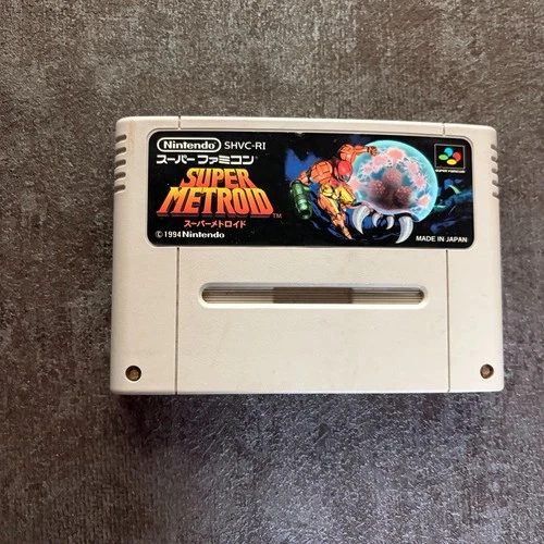 SFC Super Metroid Super Famicom Japanese Edition Nintendo Game Cartridge ONLY