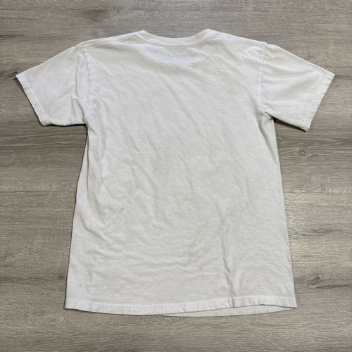 Tupac Shirt Rap Hip Hop Graphic Tee Men’s White Top Small - Picture 2 of 3