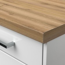 Light Oak Laminate Worktop, Splashback & Upstands Available in 3m or 4m Lengths