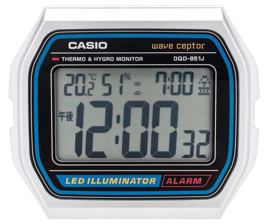 [Brand New] CASIO DQD-851J-8JF Digital Alarm Clock - High Vi