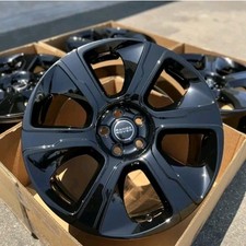 Genuine Range Rover Vogue L405 Style 6002 21” GLOSS BLACK Wheels EPLA-1007-AA x4