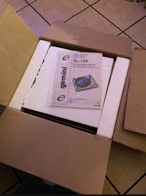 Gemini XL 500 II Direct Drive Manual Turntable Tested for sale