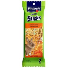 Vitakraft Crunch Sticks Carrot  Honey 3 oz