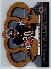 💎2001 Pacific Crown Royale Football #29 James Allen - Chicago Bears💎