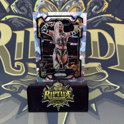 Izzi Dame RC WWE Panini Prizm 2024 Cracked Ice Prizm #116 Rookie Card