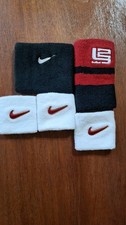 Y2k Nike Air Lebron James 23 Opaska dresowa Czarna Czerwona Koszykówka Rzadka