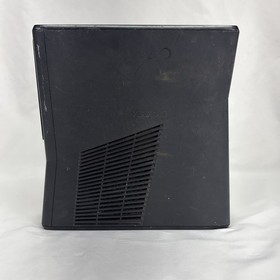 Xbox 360 S Slim Model 1439 Matte Black Console Only Tested  Works No Hard Drive
