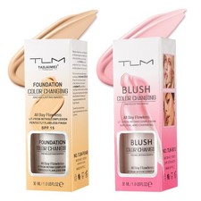 30ml Color Changing Foundation/Color Changing Blush, Liquid Base TLM Conceale