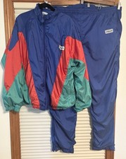 Vintage ADIDAS Tracksuit Mens XL Windbreaker See Description Colorblock 1980-90